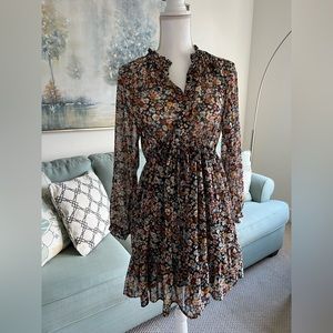 Zara floral dress